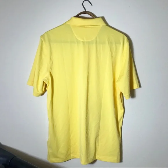 NWOT Amazon Essentials Men's Regular-fit Quick-Dry Golf Polo Shirt Yellow medium - Picture 9 of 9